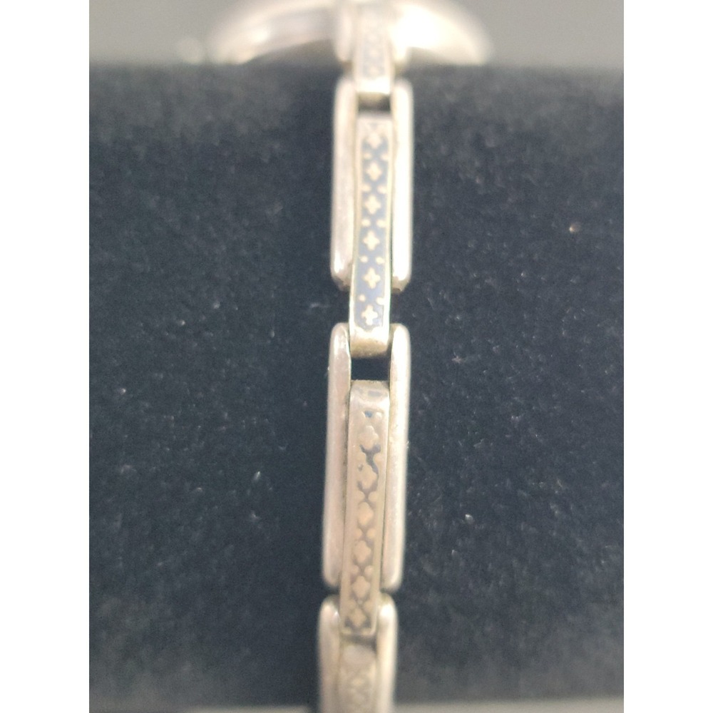 Vintage Lady Racine .935 Hallmarked Silver Womens 7j Gallet Watch Working - Picture 4 of 9